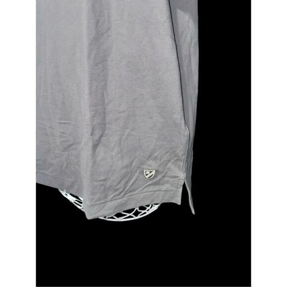 NEW WITH TAGS NWT Cremieux Men’s Polo Shirt - unique Gray/green Color - 100% Cot - Picture 2 of 9